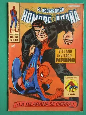 Buy AMAZING SPIDER-MAN #73 1st APP SILVERMANE MAN MOUNTAIN MARKO MEXICAN NOVEDADES • 15.83£