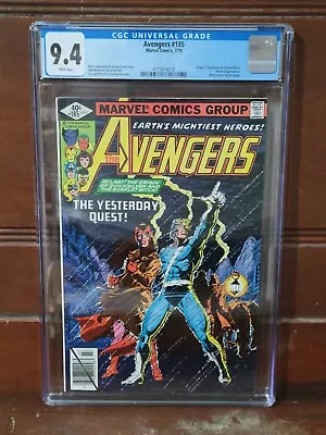 Buy Avengers 185. CGC 9.4 NM. Scarlet Witch, Vision, Mcu • 64.05£
