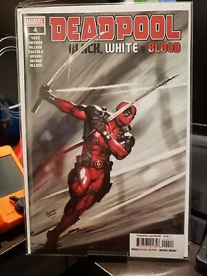Buy Deadpool Black White & Blood #4 Marvel Comics 2021 NM+ 1ST SAKURA SPIDER • 16.13£