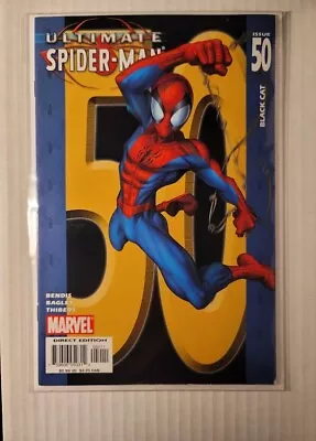 Buy Ultimate Spider-Man 1st Series #50 Marvel Comics Black Cat 2004 • 5.60£