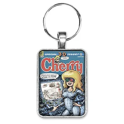 Buy Cherry #11 Cover Pendant With Key Ring And Necklace Comic Book Jewelry Poptart • 12.30£