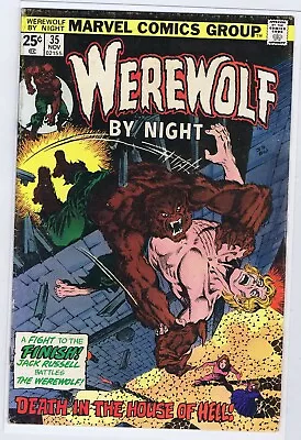 Buy Werewolf By Night 35 3.5 4.0 Wk3 • 11.98£