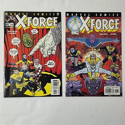 Buy X-Force #116B Allred No Code Variant And X-Force #125 Marvel Comics Key Lot • 35.98£