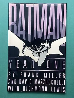 Buy BATMAN Year One TPB VF (1988) 1st Titan Edition Graphic Novel Mazzuchelli • 11.99£