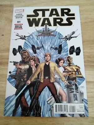 Buy Star Wars # 1 : Marvel Comics 2015 : Jason Aaron / John Cassaday : 1st Printing  • 4.99£