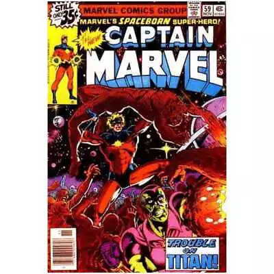 Buy Captain Marvel (1968 Series) #59 In Very Fine + Condition. Marvel Comics [u` • 10.87£