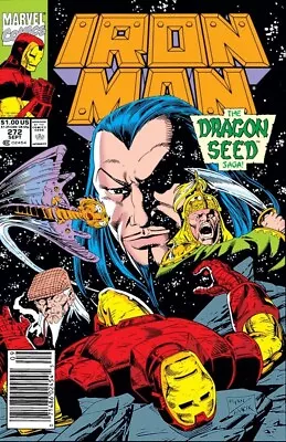 Buy Iron Man #272 (1968) Newsstand Ed Vf/nm Marvel • 5.95£