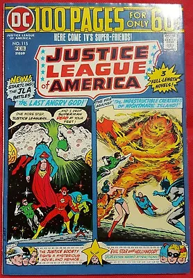 Buy Justice League Of America 115 DC 100 Pages 1975 Nmt • 34.99£
