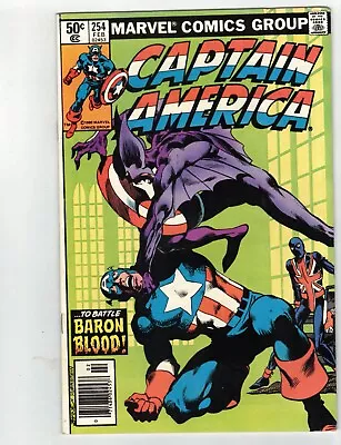 Buy CAPTAIN AMERICA & THE FALCON #254  Marvel Comics 1981   VF • 15.83£