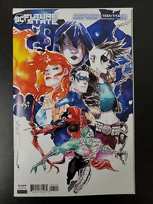 Buy Future State Teen Titans #1 Variant (DC 2021) 1st App Red-X • 10.72£