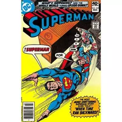 Buy Superman (1939 Series) #345 In Very Fine Minus Condition. DC Comics [i{ • 4.93£
