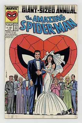 Buy Amazing Spider-Man Annual #21A Direct FN- 5.5 1987 • 20.79£