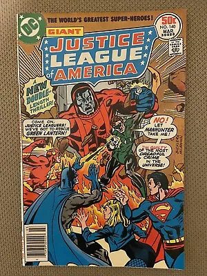 Buy Justice League Of America #140 DC 1977 Giant 1st New Manhunters 1st Printing • 7.90£