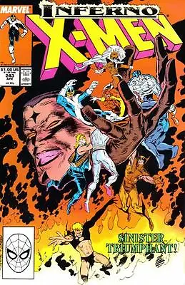 Buy The Uncanny X-Men #243 -- Inferno (FN/VF | 7.0) -- Combined P&P Discounts!! • 3.19£
