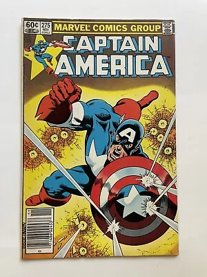 Buy Captain America 275 ( 1st App. Baron Zemo Helmet 1982 ) • 2.38£