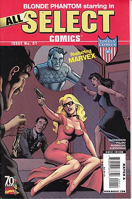 Buy ALL SELECT U.S.A. Comics 70TH ANNIVERSARY SPECIAL #1 American Book • 5.14£
