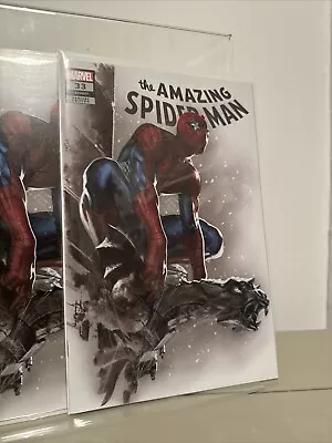 Buy Amazing Spider-Man #33 Dell'Otto Exclusive Trade & Virgin Variant Set • 35£
