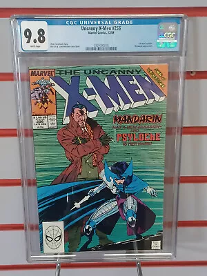 Buy UNCANNY X-MEN #256 (Marvel Comics, 1989) CGC Graded 9.8  ~PSYLOCKE ~WHITE Pages • 99.94£