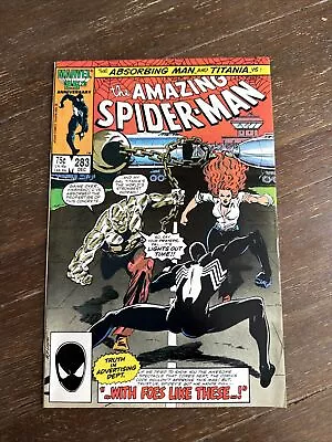 Buy The Amazing Spider-Man #283 (Marvel 1986) 1st Cameo Mongoose VF+ • 12.05£
