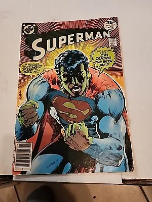 Buy SUPERMAN # 317 DC COMICS November 1977 NEWSSTAND VARIANT NEAL ADAMS COVER • 7.90£