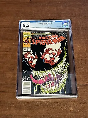 Buy Amazing Spider-man #346 Venom Newsstand Rare Mark Jewelers Variant CGC Graded • 149.81£