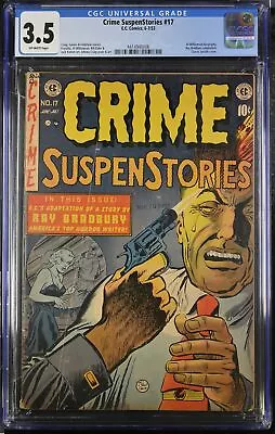 Buy Crime SuspenStories #17 - E.C. Comics 1953 CGC 3.5 Al Williamson Biography. Ray  • 750.29£