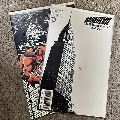 Buy DAREDEVIL #319 (Marvel 1993): SILVER SABLE / WHITE CVR 1ST PRINT  And 321 • 3.12£