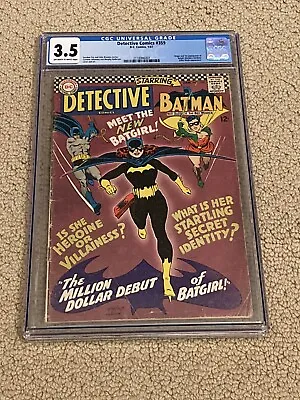 Buy Detective Comics 359 CGC 3.5 OW/White (1st App Of Batgirl)- CGC #001 + Magnet • 786.65£