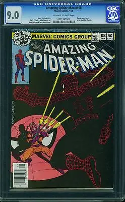 Buy Spider-man 188 Cgc 9.0 Ow/w Pages Nice! Nice Book A8 • 47.50£