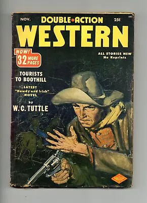 Buy Double-Action Western Magazine Pulp Nov 1952 Vol. 20 #2 VG • 23.21£