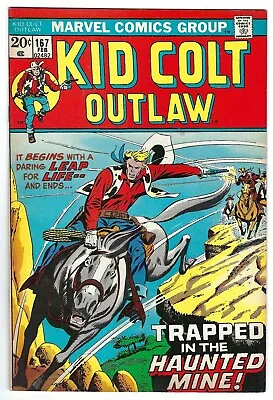 Buy Kid Colt Outlaw #167 - Trapped In The Haunted Mine!  (Copy 2) • 7.11£
