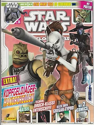 Buy STAR WARS: THE CLONE WARS #36/2012 No Extra/Poster, Panini COMICHEFT Z2 • 1.55£