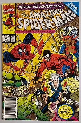 Buy The Amazing Spider-Man #343 1991 Marvel Comics Comic Book  • 4.77£