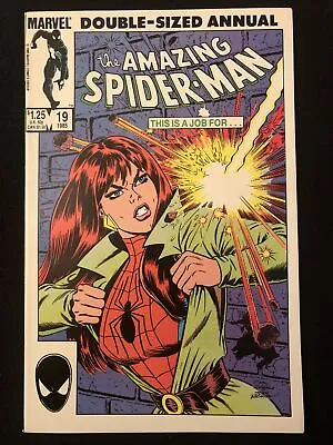 Buy The Amazing Spider-man Annual 19 8.5 9.0 Marvel 1985 1st Allistaire Smythe Za • 11.06£
