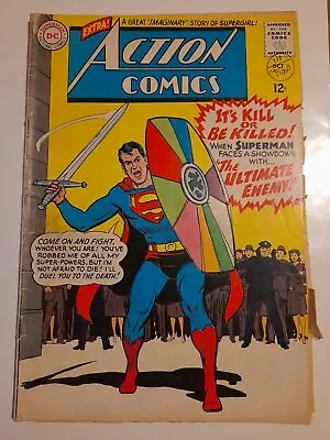 Buy Action Comics #329 Oct 1965 Good- 1.8 1st App Drang The Destroyer • 4.99£