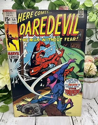 Buy Daredevil #59 VG/FN Marvel 1969 Marvel SA • 15.80£