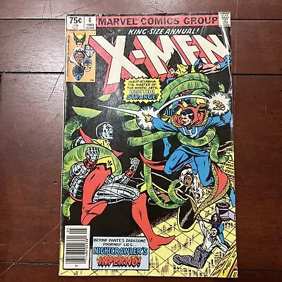 Buy X-Men King-Size Annual #4 1980 Fine-VF • 4.80£