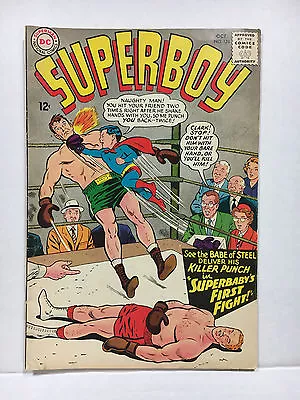 Buy Superboy #124 F DC Comic 1965 Boxing 1st Insect Queen Lana Lang  • 12.81£