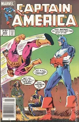 Buy Captain America Canadian Price Variant #303 FN+ 6.5 1985 Stock Image • 6.19£
