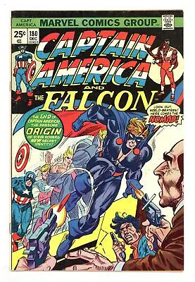 Buy Captain America #180 FN 6.0 1974 1st App. And Origin Nomad • 37.20£