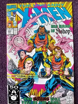 Buy Comics: Uncanny X Men 282 1991 Cameo Bishop, Malcolm & Randall • 25£