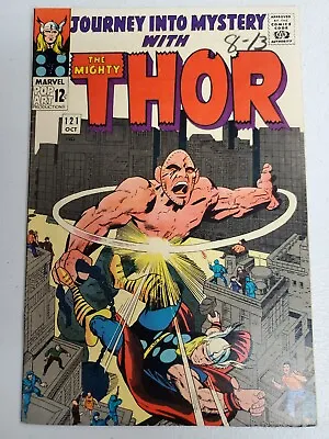 Buy Journey Into Mystery #121 Thor 1965 Stan Lee Jack Kirby  Marvel Comic G3 • 63.33£