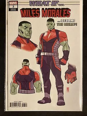 Buy What If Miles Morales #3 Became The Hulk Medina 1:10 Variant 2022 1st Print • 9.95£
