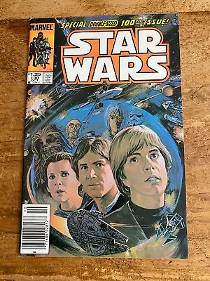 Buy Star Wars #100 Marvel Comics 1985 Newsstand Y • 7.98£