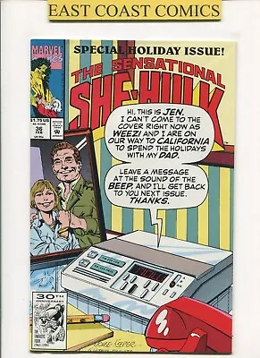 Buy Sensational She-hulk #36 (vfn+) - Marvel 1989 Series • 4.95£