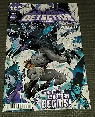 Buy DETECTIVE COMICS #1034 (2021) Cover A - 1st Cameo Appearance Of Flatline Robin • 12.01£