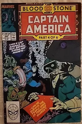 Buy Captain America #360 Marvel -1st Appearance Crossbones (1989) • 7.99£