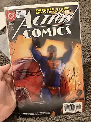 Buy ACTION COMICS Superman #800 Signed By Joe Kelly & Duncan Rouleau 81/1938 • 13.50£