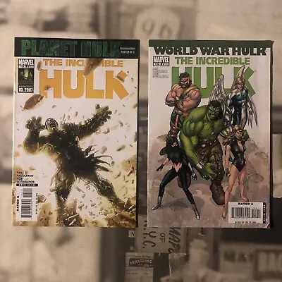 Buy Incredible Hulk #105 109(2007) Death Of Caiera, Intro World Breaker Hulk B16jl • 11.39£