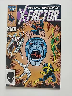 Buy X-Factor #6 1986 VF 1st Appearance Of Apocalypse • 10£